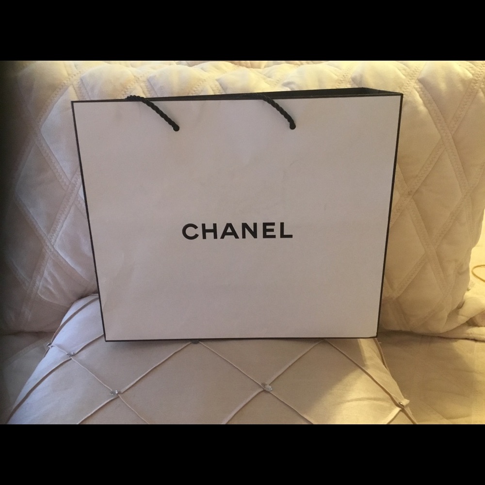 Authentic Chanel Heavy Paper Carry Bag